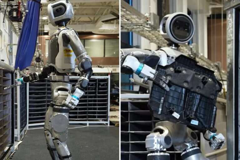 Boston Dynamics releases video of Atlas robot that now doesn't need help from humans to complete tasks

