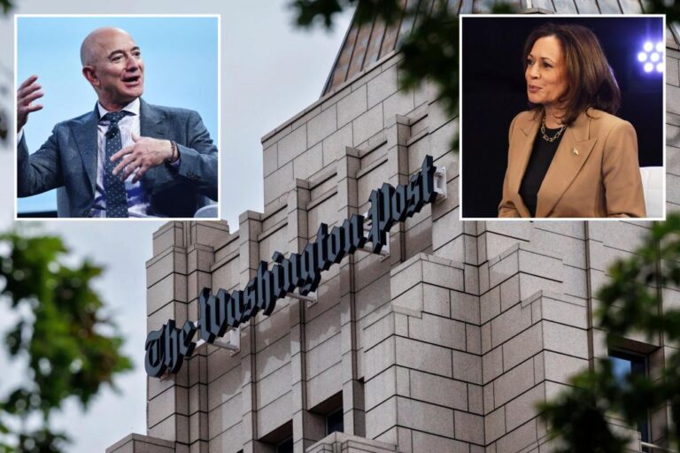 Kamala Harris Blames Trump, Destroys Billionaire 'Club' For Washington Post Disapproval

