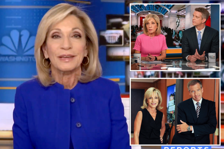 MSNBC anchor Andrea Mitchell is leaving the eponymous show and moving to a correspondent role at NBC

